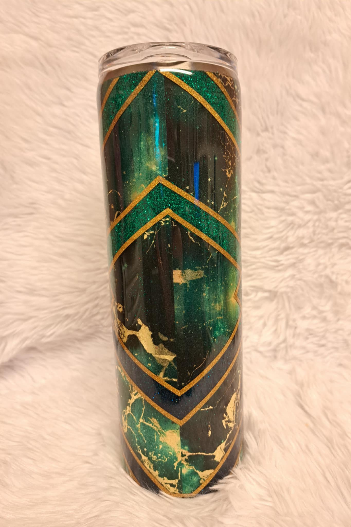 30 oz Green Galaxy